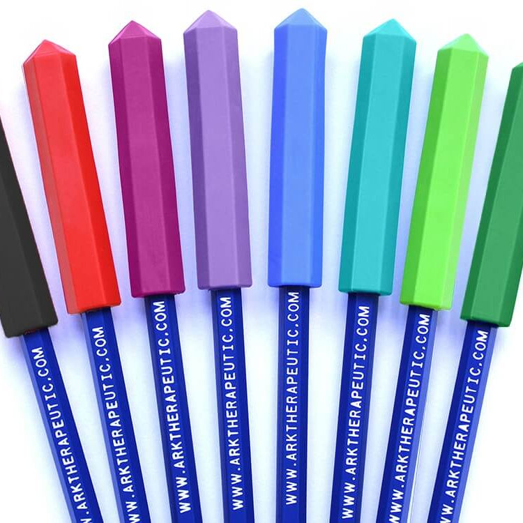 Ark kryptobite chewable pencil topper colours