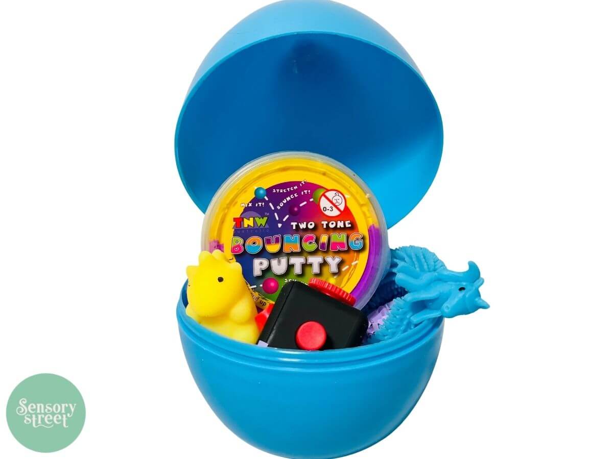 Blue mystery egg