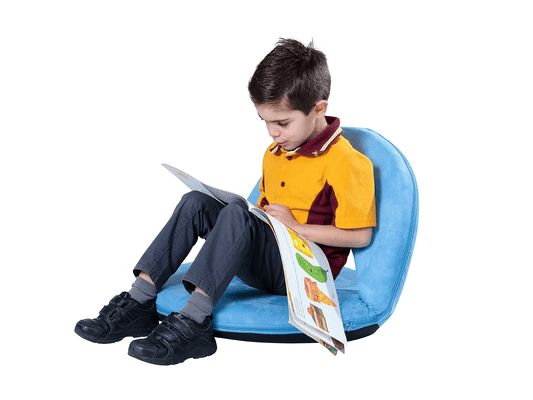 Boy using anywhere chair