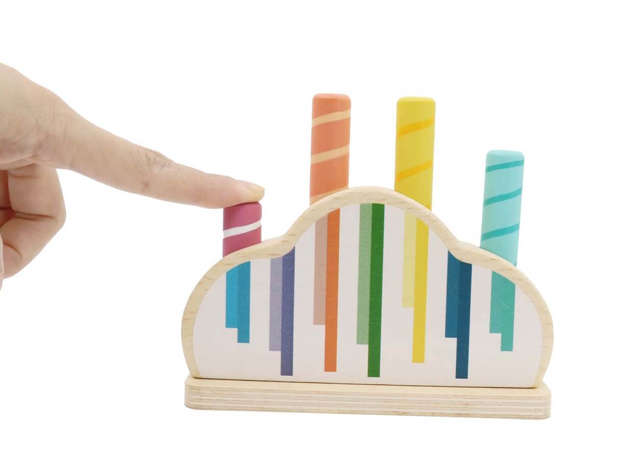Calm and Breezy pop up toy press