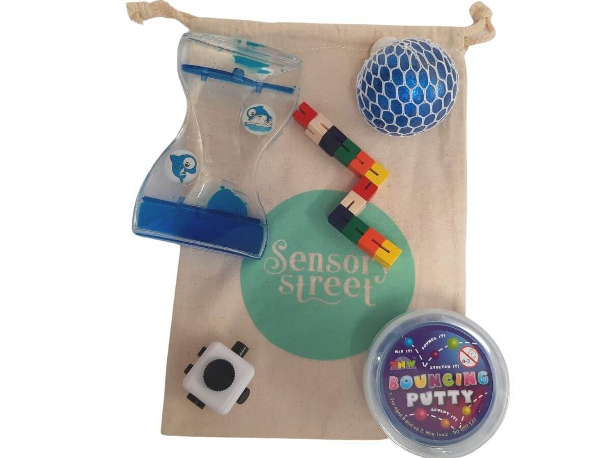 Calming Sensory Bag Blue