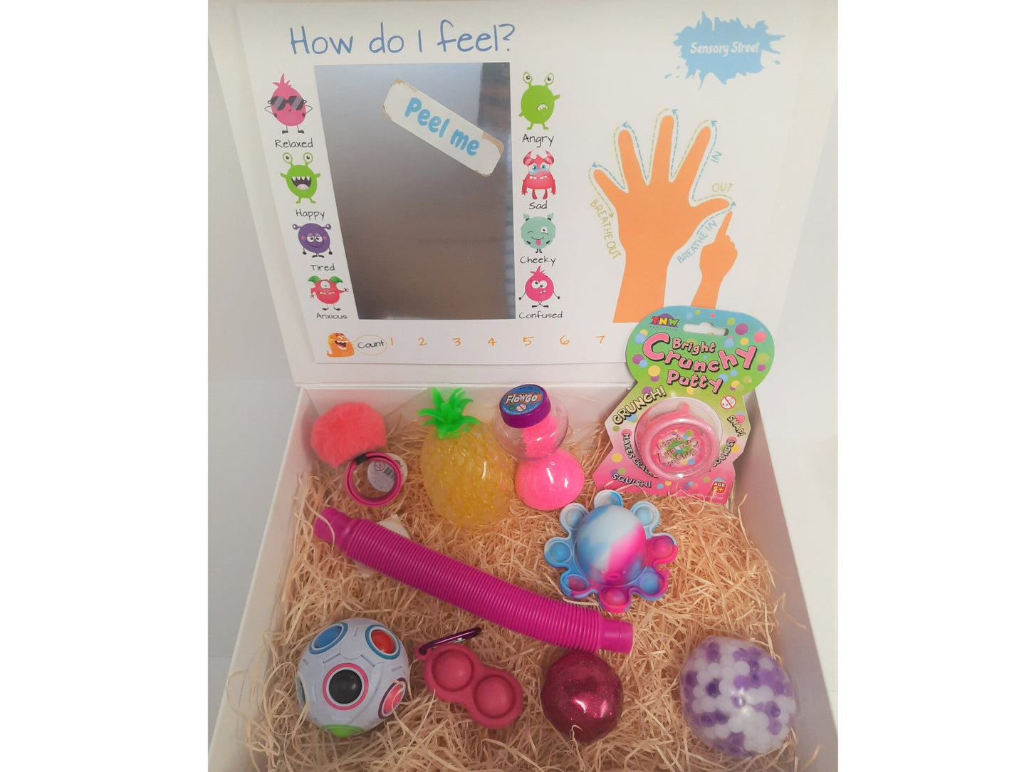 Cool and Calm Sensory and Fidget Box