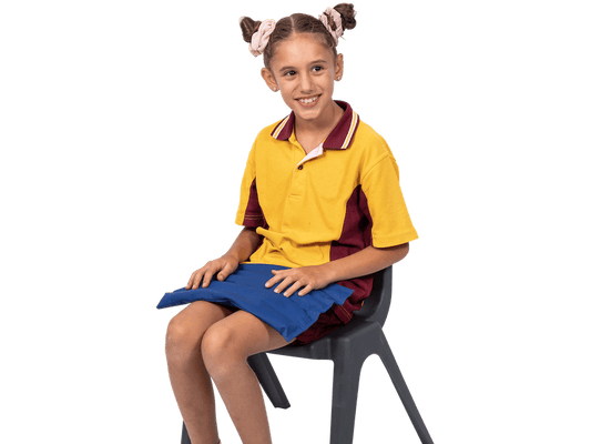 elizabeth richards weighted lap pad girl