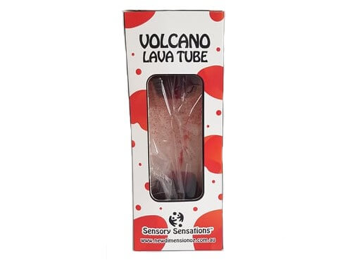 Erupting volcano liquid timer in box