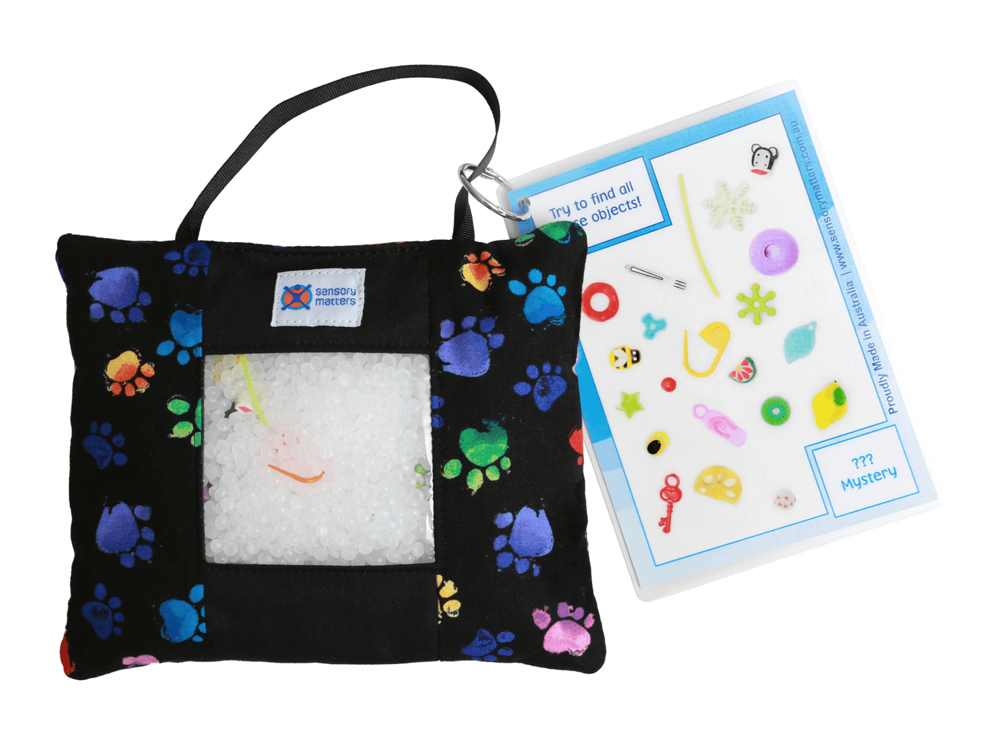 Exploratory Bag with Paw print