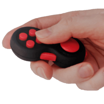 Fidget pad in hand