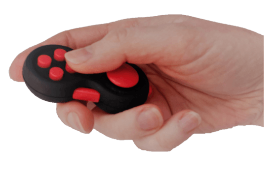 Fidget pad in hand