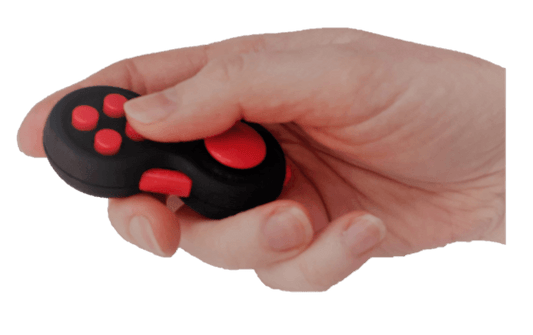 Fidget pad in hand
