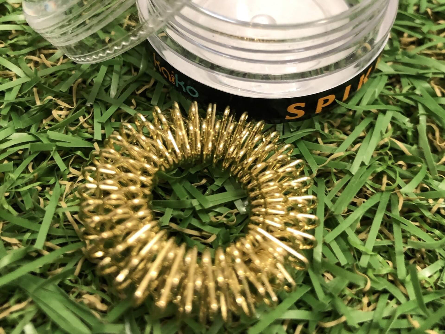 Finger Spikey Gold