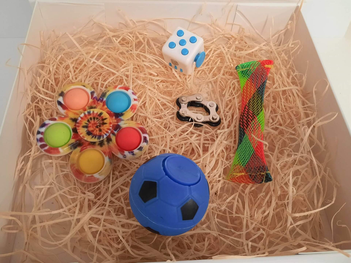 Focus Fidgets Five Box Blue