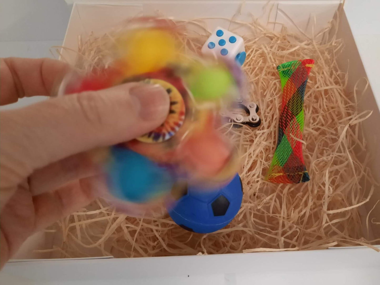 Graffiti Spinner close up