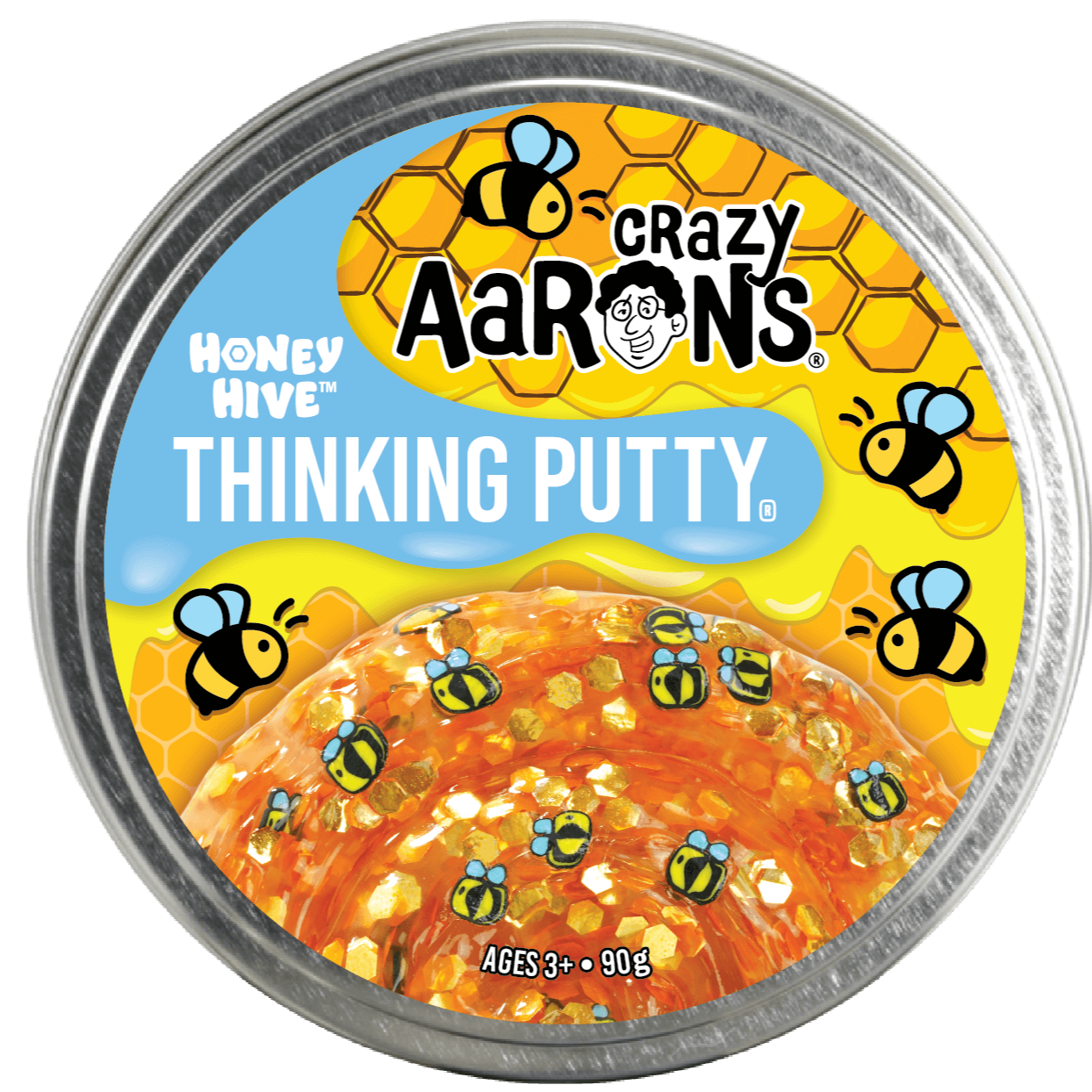 Crazy Aarons Putty Honey Hive tin