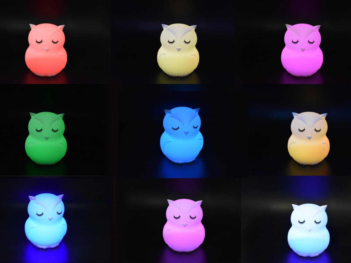JL318 Owl Bedtime Buddy colours