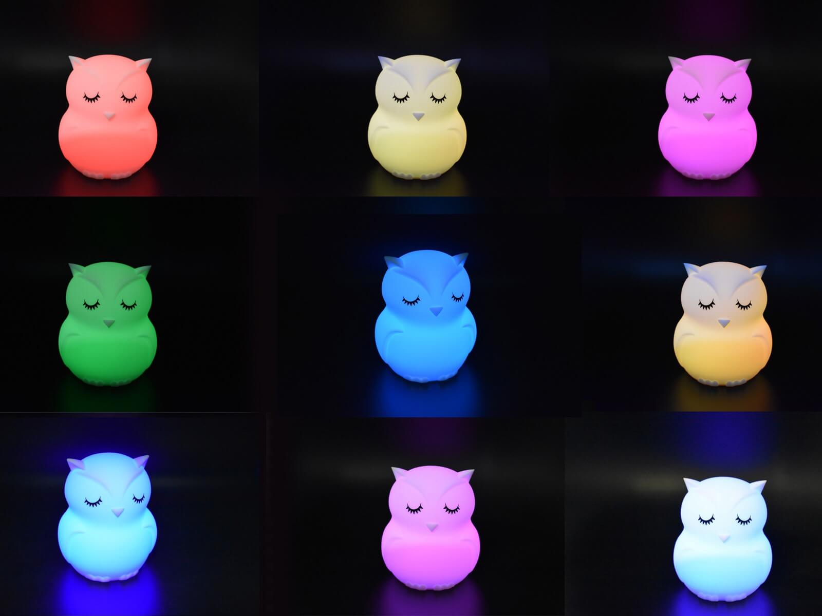 JL318 Owl Bedtime Buddy colours