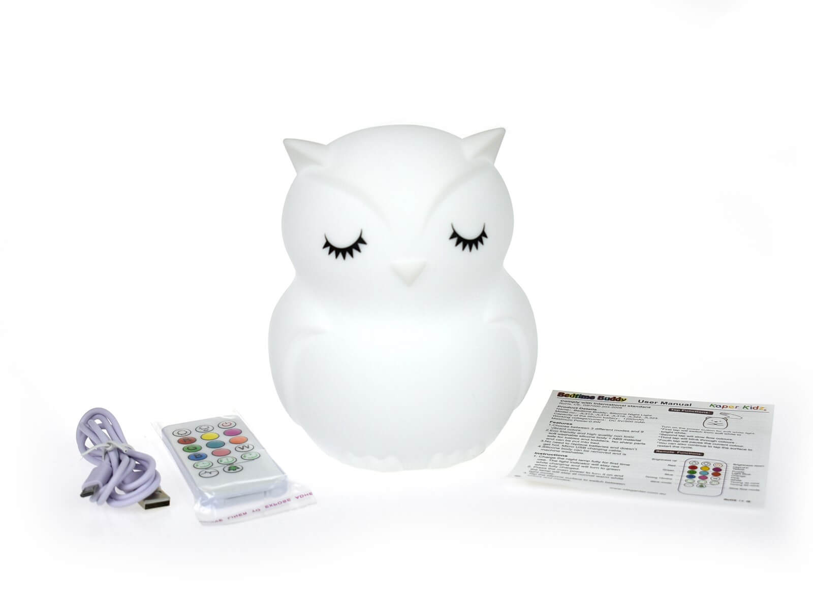 JL318 Owl Bedtime Buddy remote