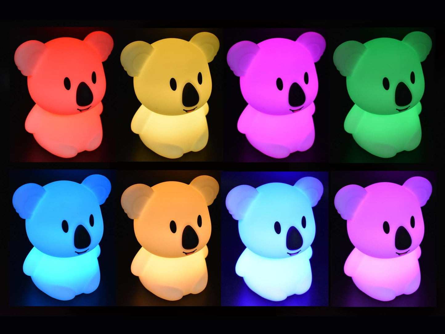 JL326 Koala Night Light colours