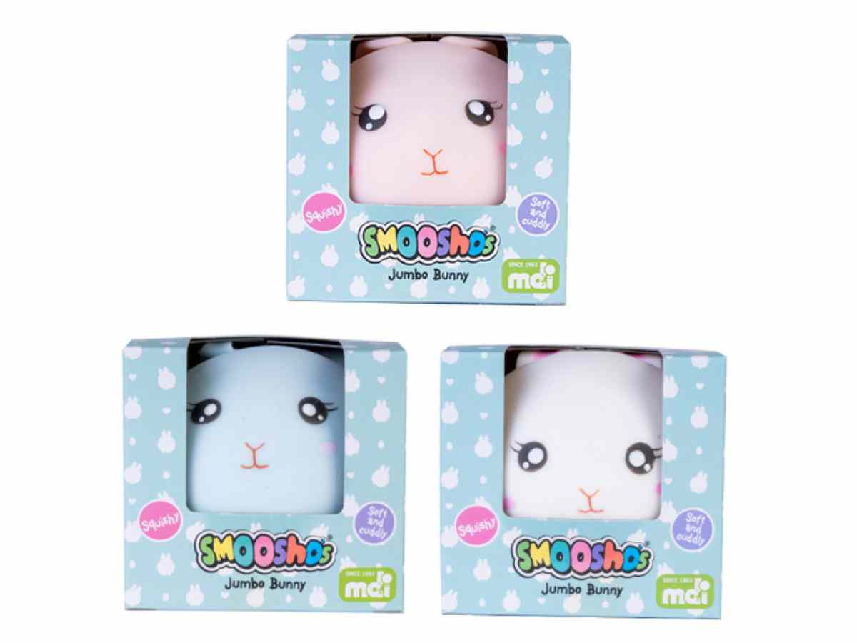 Jumbo Smoosho Bunnies in box