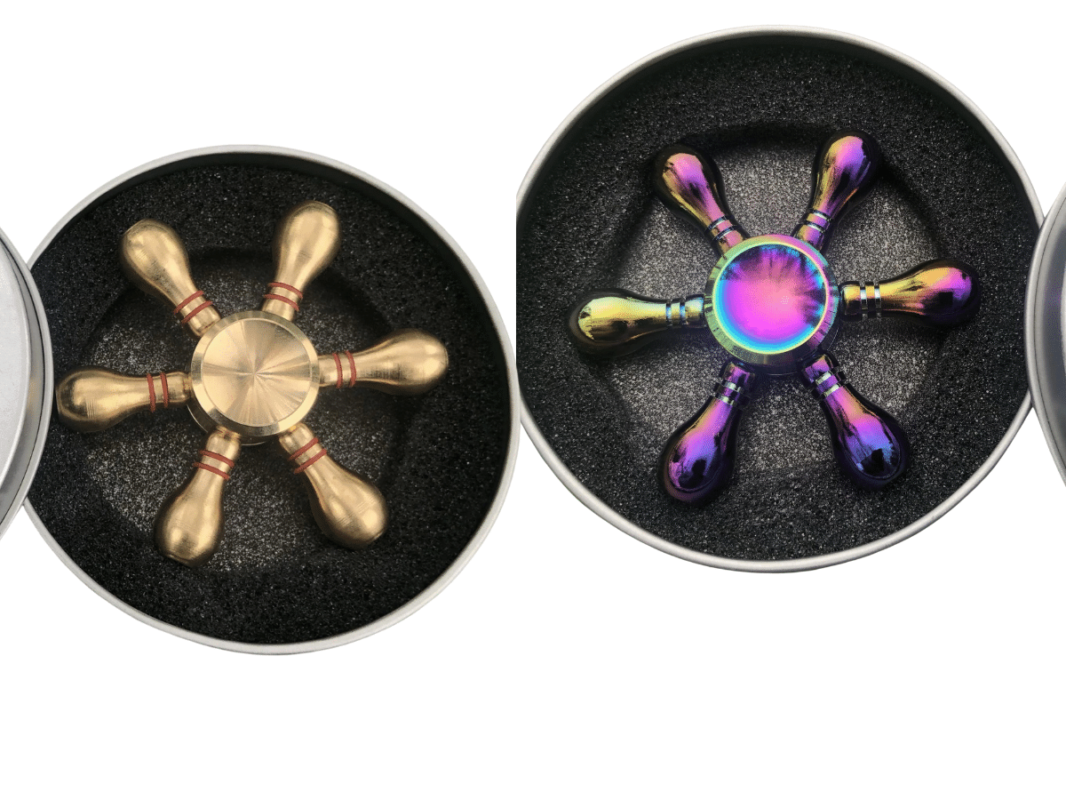 Kaiko Wheel Spinners Metal Fidget  Fidgets for Teens & Adults – Sensory  Street