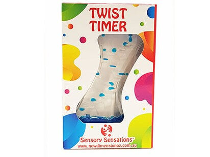 Large liquid twist timer in box