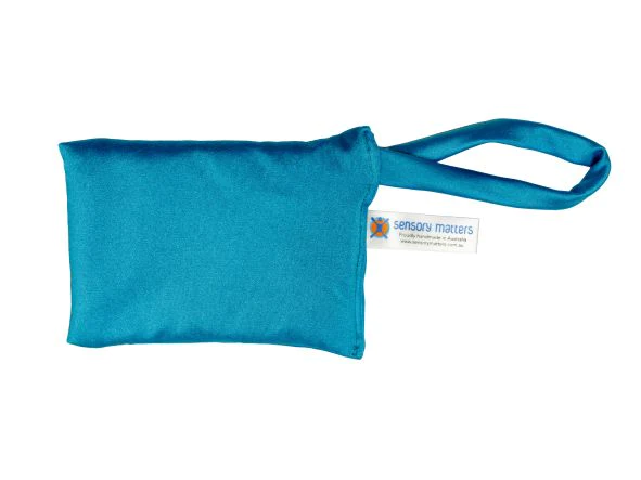 Lycra bean bag with wrist loop Aqua