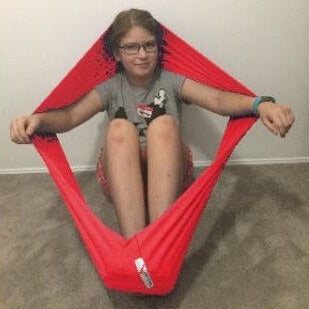 Lycra resistance band Red