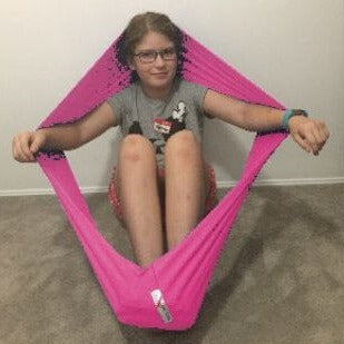 Lycra resistance band hot pink