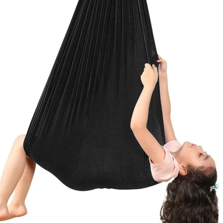 Lycra sensory swing black