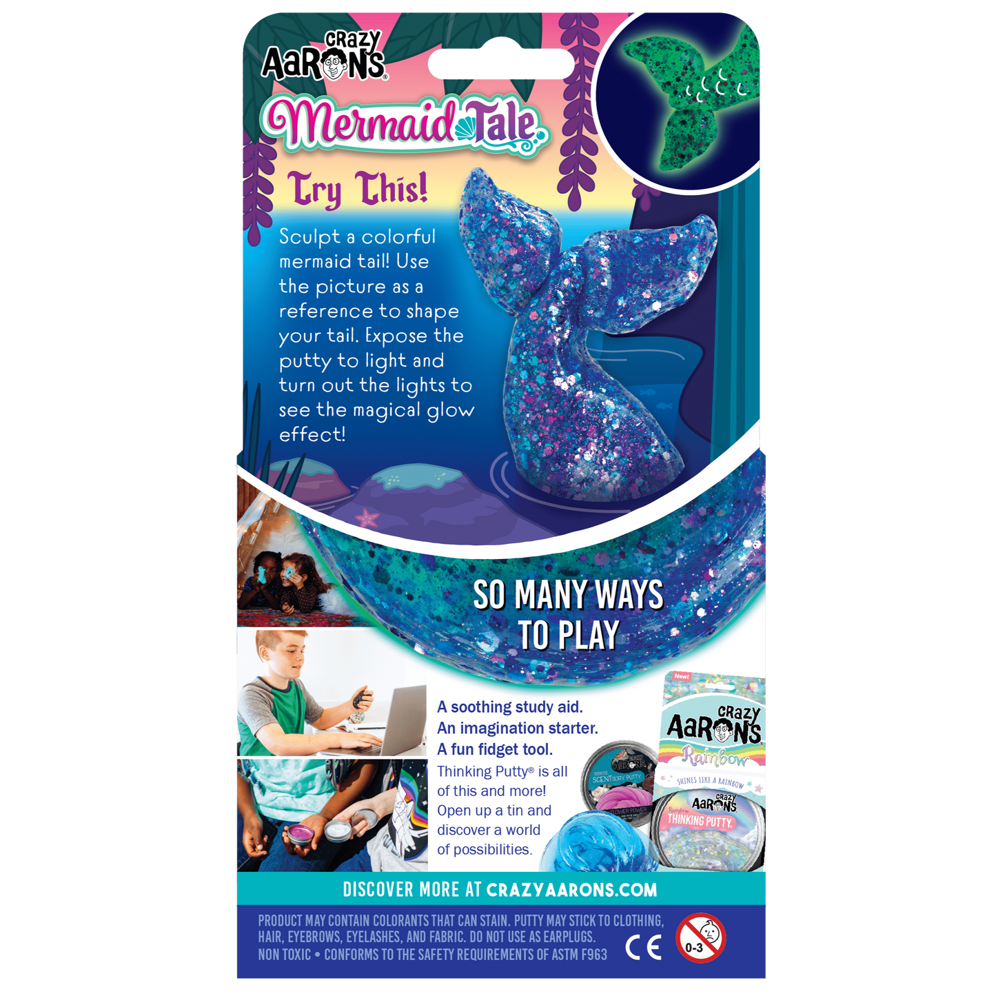 ME020 Crazy Aarons Putty MermaidTale_box-back