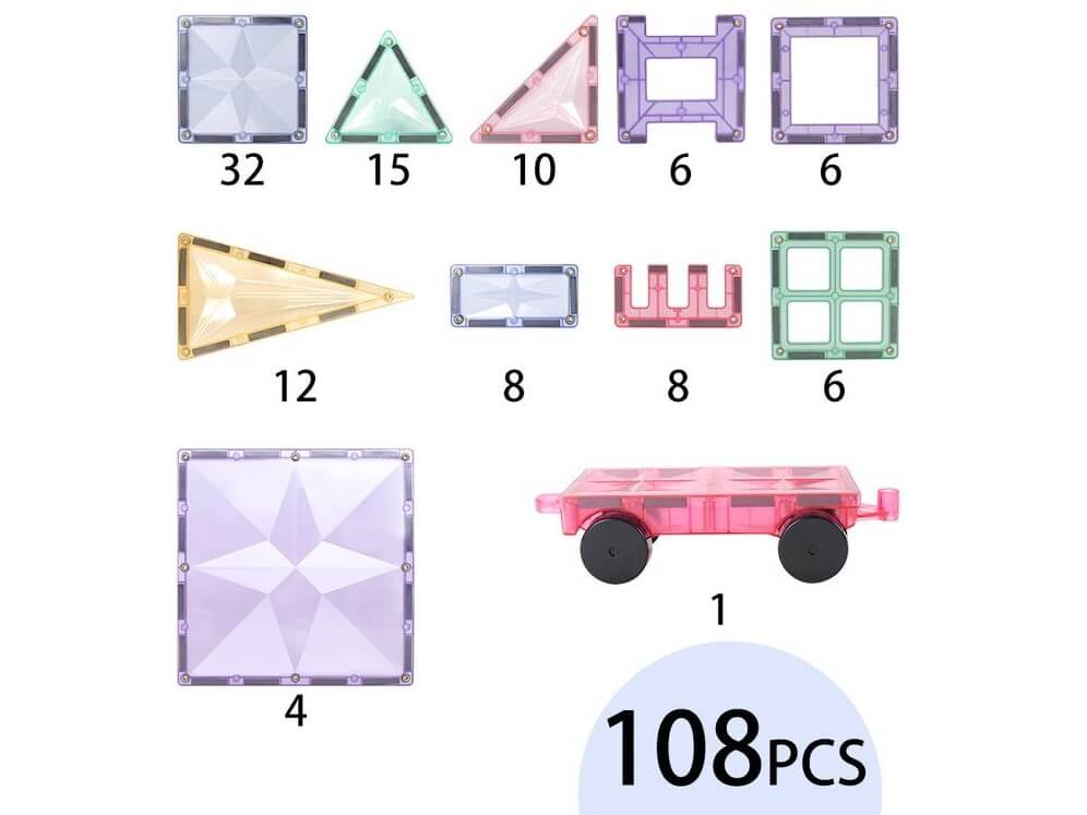 MNTL Magnetic Tiles Sets