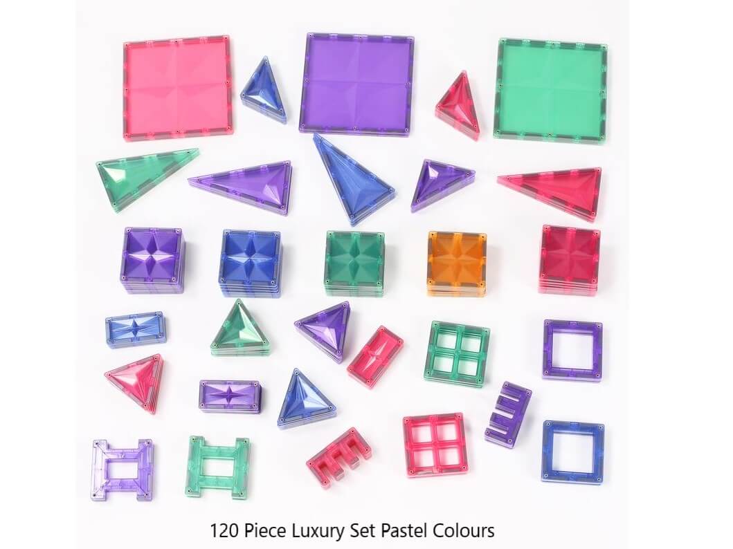 MNTL-120PAS Pastel Luxury Set pieces