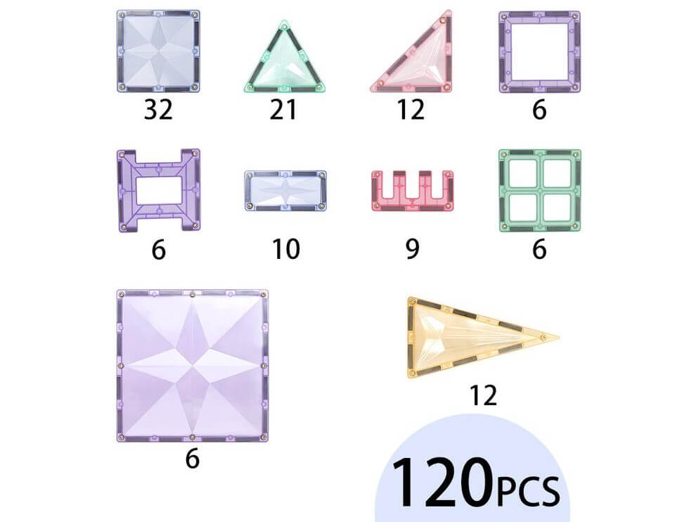 MNTL Magnetic Tiles Sets