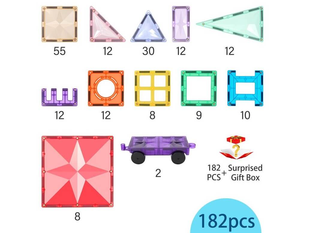 MNTL Magnetic Tiles Sets