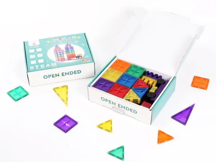 Magentic tile 108 pc set in box
