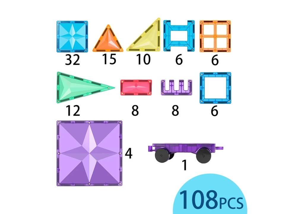 MNTL Magnetic Tiles Sets