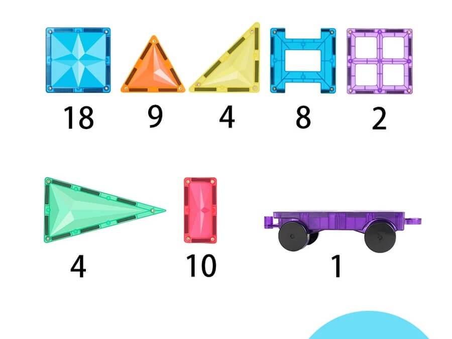 MNTL Magnetic Tiles Sets