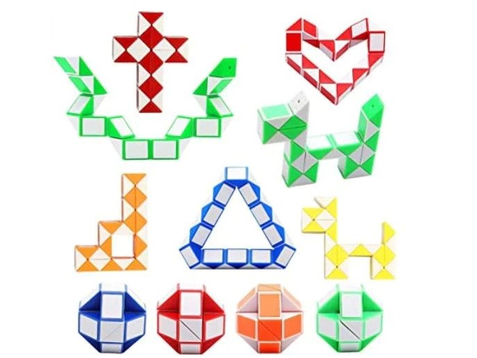 Magic snake puzzle