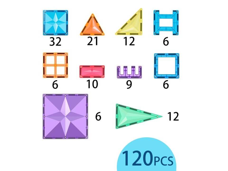 MNTL Magnetic Tiles Sets