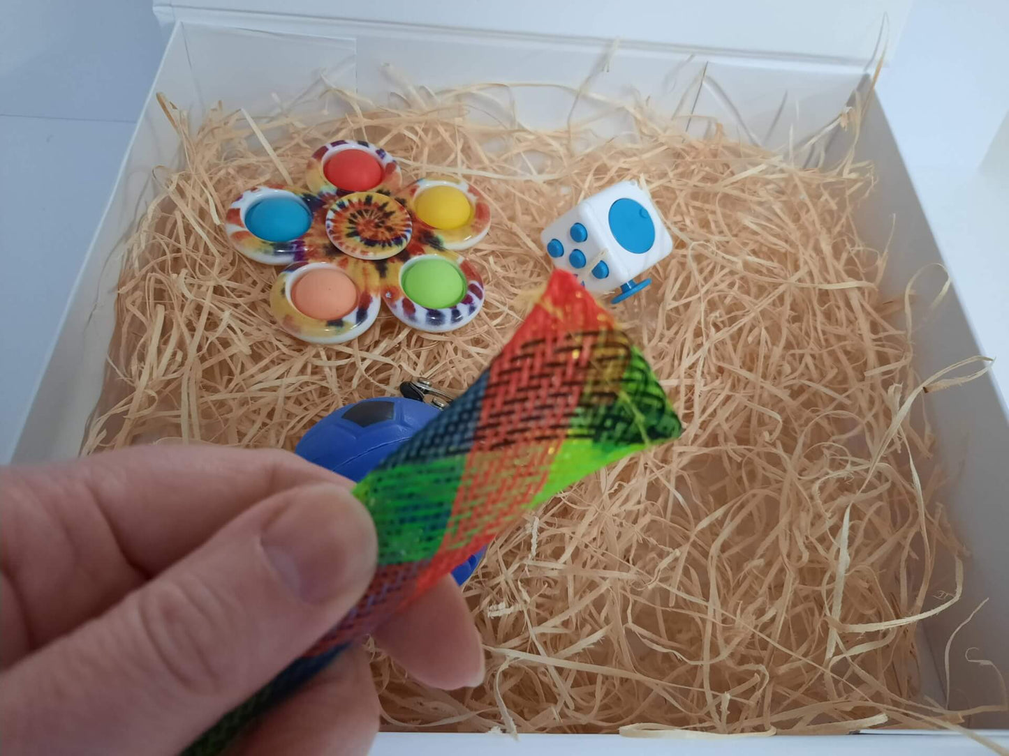 Marble mesh fidget