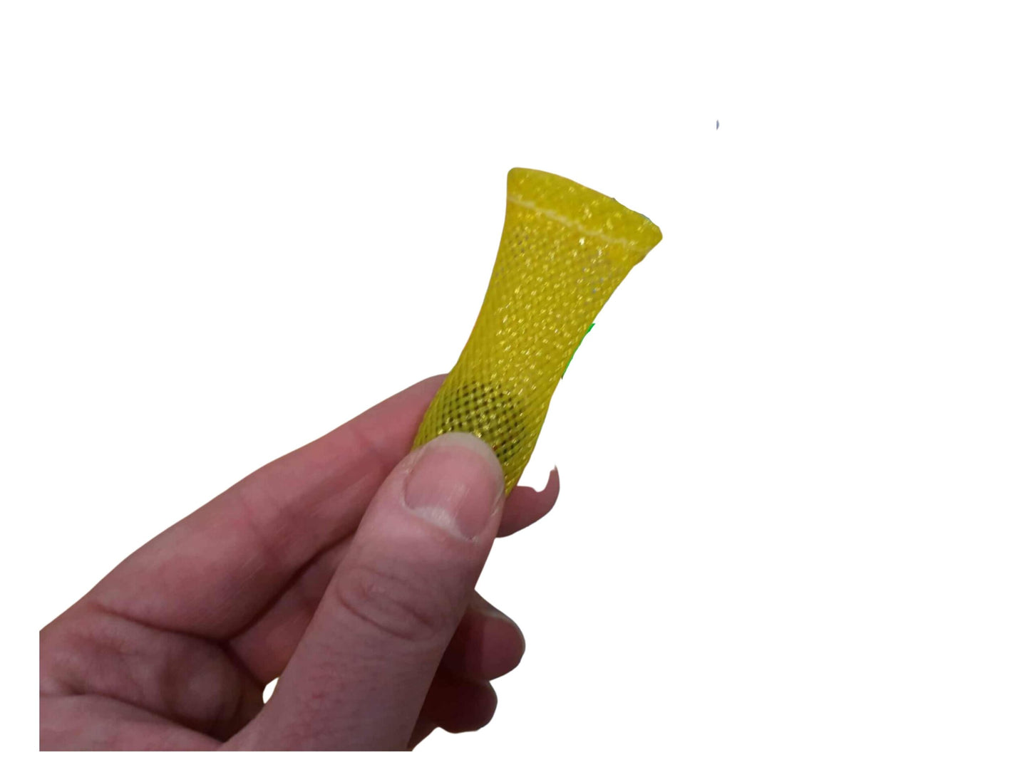 Mesh marble fidget in hand
