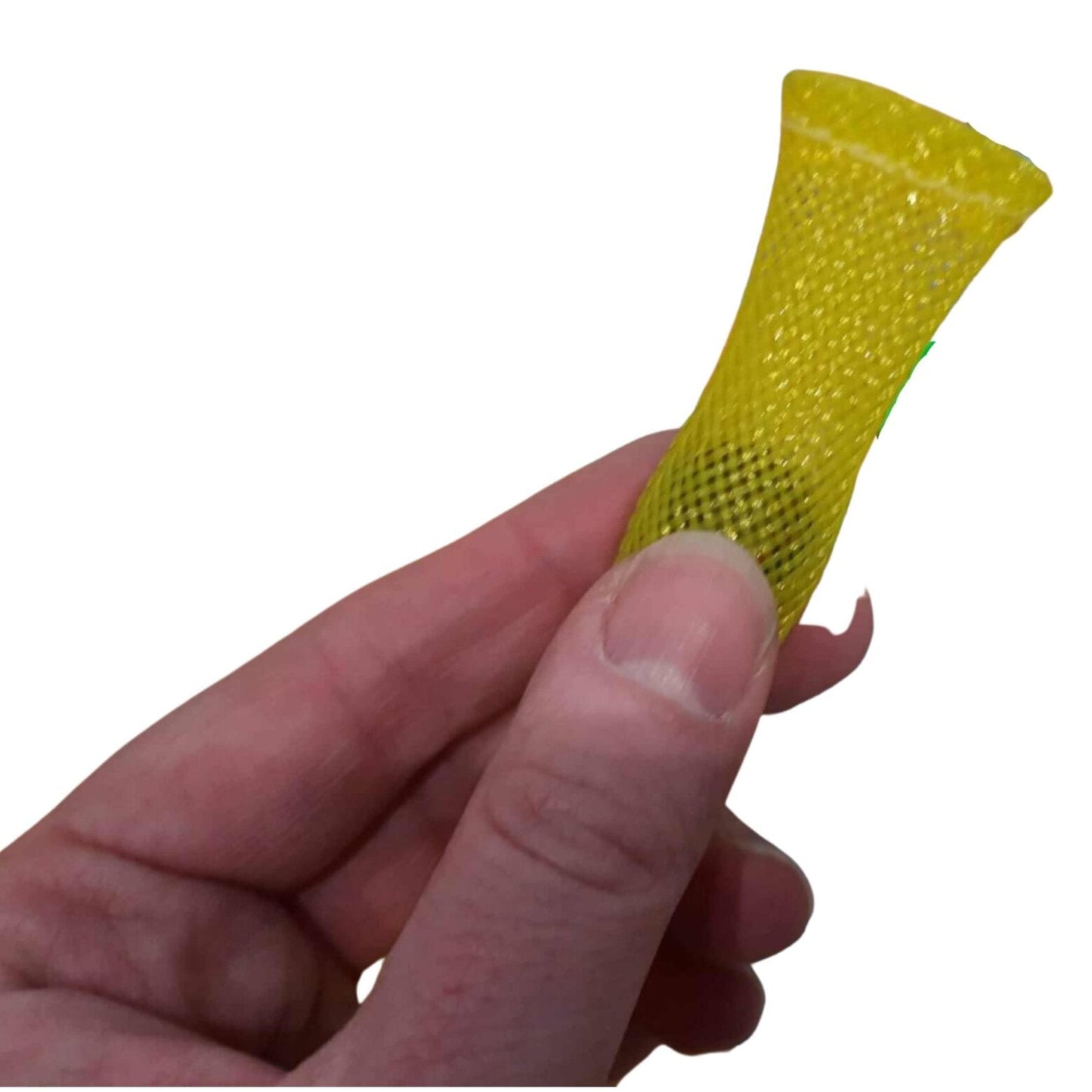 Mesh marble fidget in hand