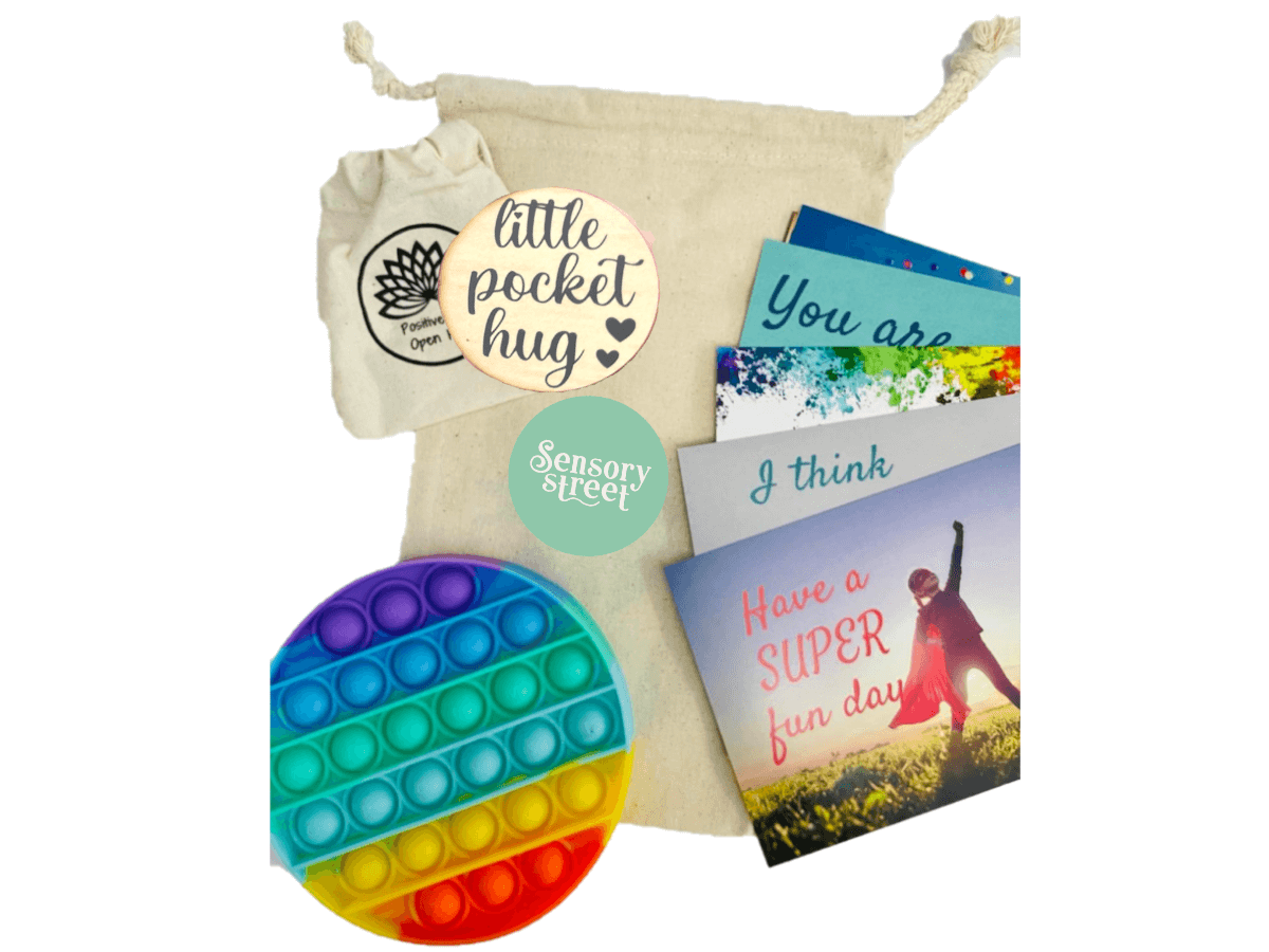 Pocket Hug Affirmations Bag