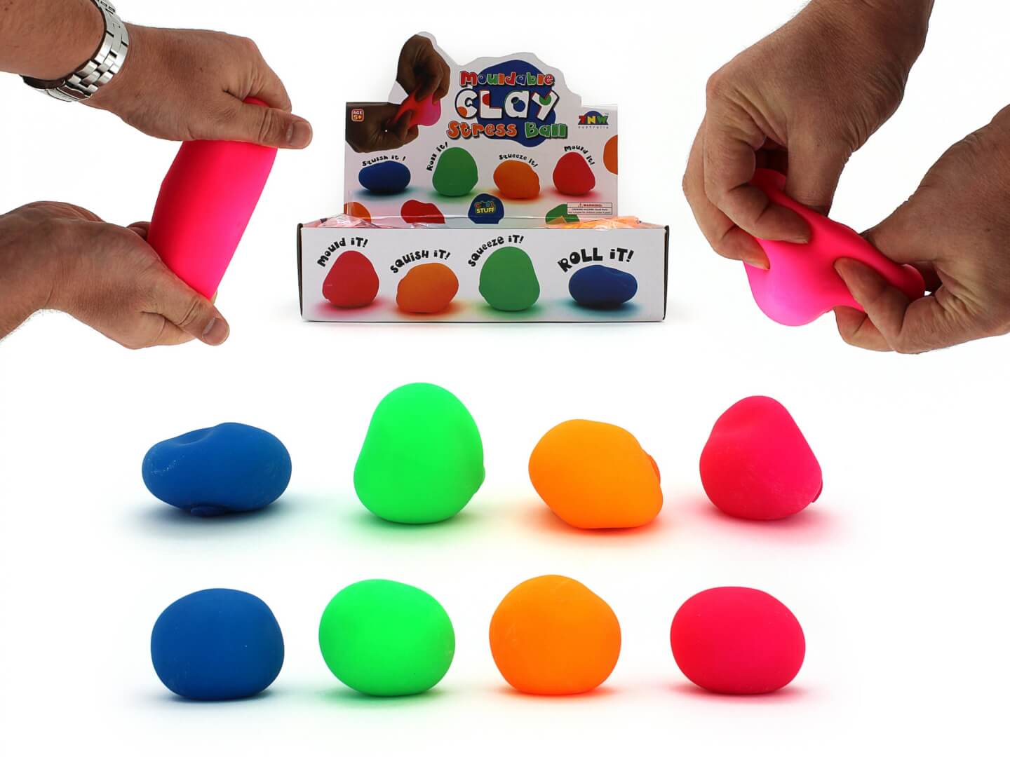 Mouldable stress ball