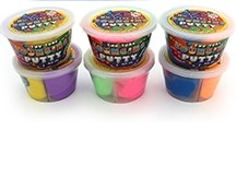 Bouncing Putty two colours in tubs