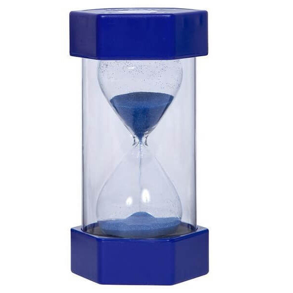 Elizabeth Richards sand timer blue