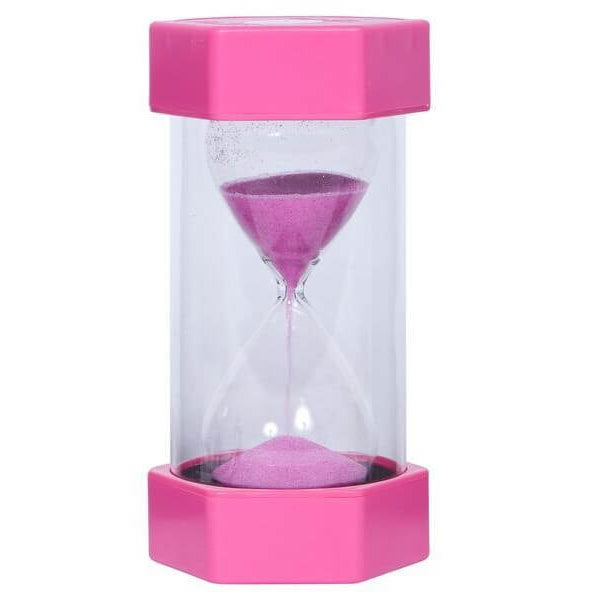 Elizabeth Richards sand timer pink