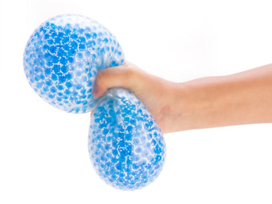 Smoosho Jumbo Snow Bead Ball Blue