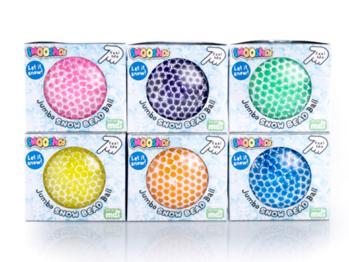 Smoosho Jumbo Snow Bead Ball In Box