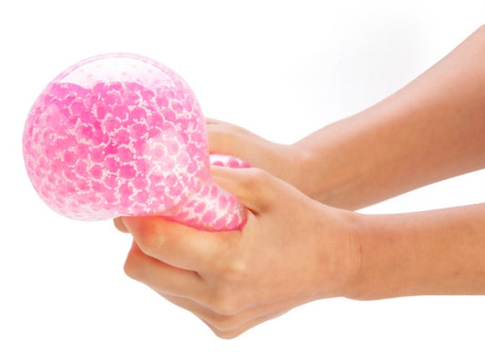 Smoosho Jumbo Snow Bead Ball Pink