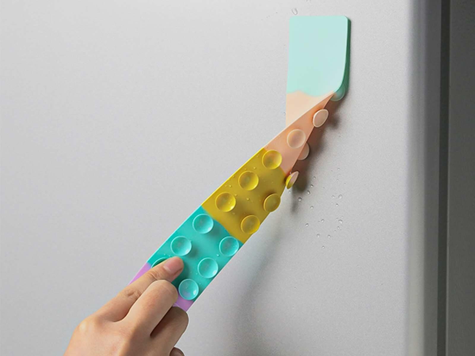 Squidopop on fridge