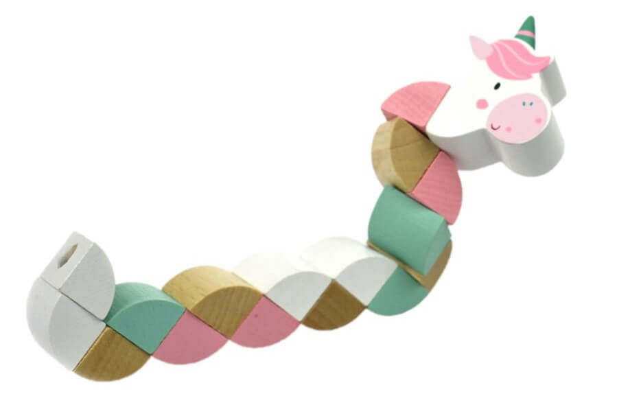 wooden unicorn